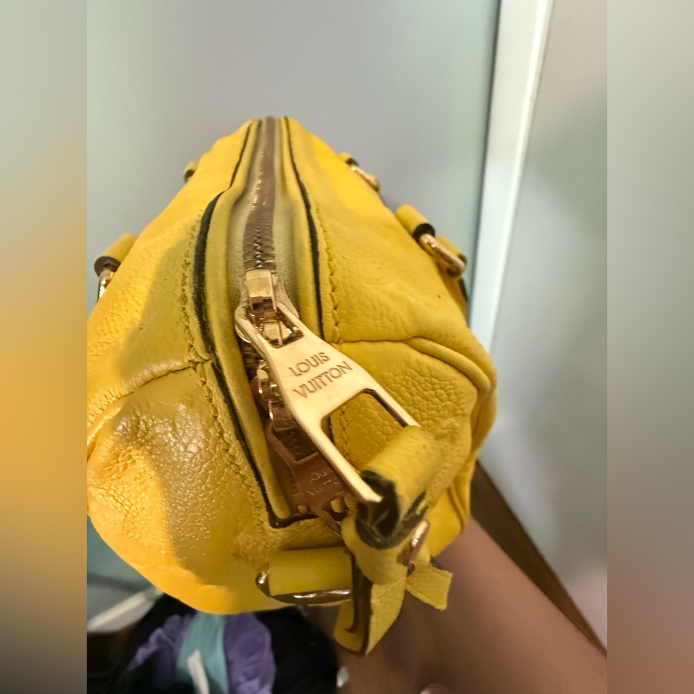 Louis Vuitton Empreinte Monogram Speedy Bandouliere 25 yellow (read description) - Picture 13 of 17